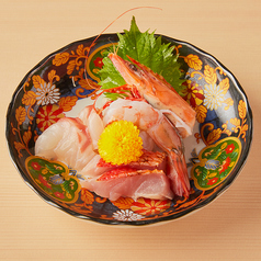 本日の刺身三種盛り合わせ