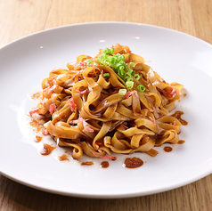 自家製海老オイル！エビ和えパスタ