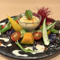 島野菜のバーニャカウダー じごろ仕立て