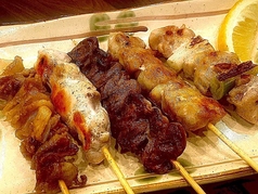 焼き鳥盛り5本盛り合せ