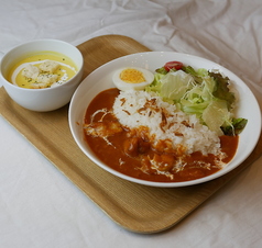 ごはんものとスープのセット
