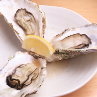 能登穴水産牡蠣も提供しております！