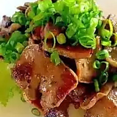 牛たんネギ塩炒め