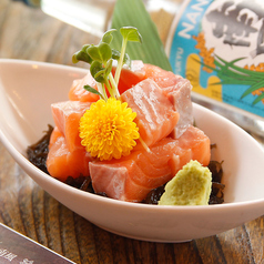 トロサーモンの刺身