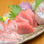 日本海直送の新鮮魚介が自慢です。
