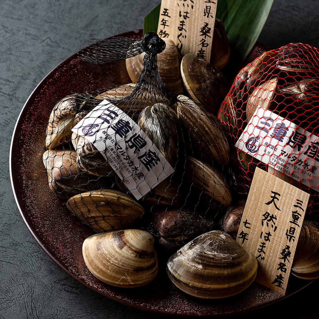 マルタカ水産厳選の国産天然はまぐり。プリプリの食感と溢れ出す上品な味わいをぜひ、ご賞味ください