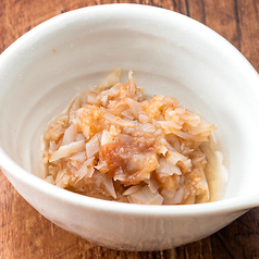 鶏軟骨の梅肉和え