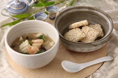 海鮮おこげ