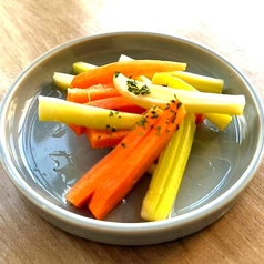 セロリと人参の自家製ピクルス