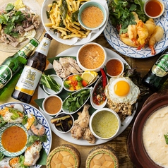 広島タイ料理 マナオのコース写真