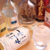 自慢の品々に合う日本酒も◎