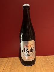 グラスビール(アサヒスーパードライ）