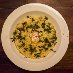 牡蠣と岩海苔のリゾット