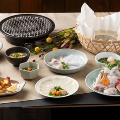 ふぐ うなぎ料理 玄品 大阪梅田東通のコース写真