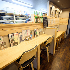 カウンター席ご用意ございます◎