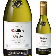 【白】　カッシェロ・デル・ティアブロ　シャルドネ(チリ・やや辛口)　ボトル