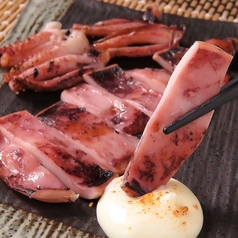 イカの一夜干し/ Grilled Semi Dried Squid