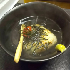 焼きおにぎりだし茶漬け