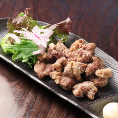 塩ホルモンの鉄板焼き