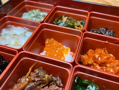 おつまみ重箱盛り