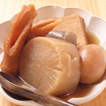 料理メニュー写真&nbsp;鶏だしおでん盛り合わせ （単品は黒板にて）