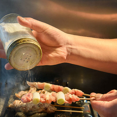 焼き鳥・野菜巻きを楽しめるコースあり！