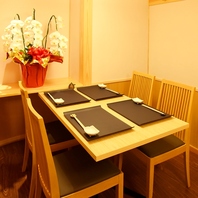 【各種宴会から接待などに最適な個室席をご用意】