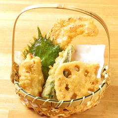 野菜天ぷらおまかせ5種盛り