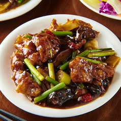 パイコーピリ辛黒酢煮