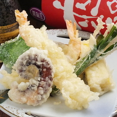 天ぷら盛り合せ