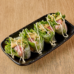 マグロアボカド生春巻き