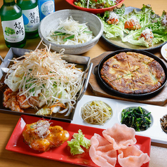 ボリューム満点!本格韓国料理の価格がお手頃!