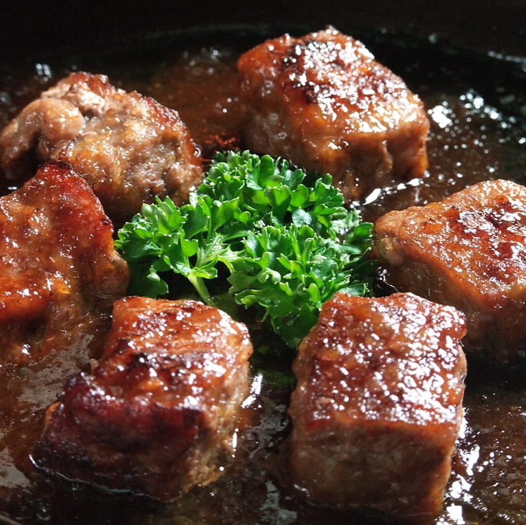 サイコロステーキが…　298円(税抜)