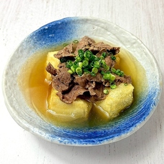 揚げ出し肉豆腐