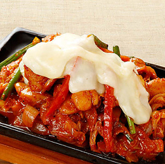 チーズタッカルビ鉄板焼