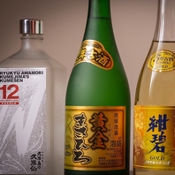 泡盛や沖縄のクラフトジンなど、豊富なラインナップ♪