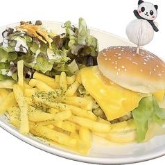 NO.15 チーズバーガープレート