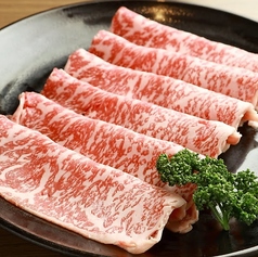 【特別なお食事に♪】口の中でお肉がとろける、黒毛和牛ロースのしゃぶしゃぶ＆すき焼きの写真