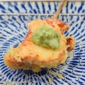 料理メニュー写真&nbsp;とり天～ワサビ～（串）　1本