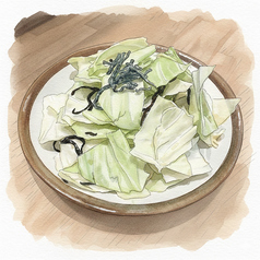 キャベツの塩昆布