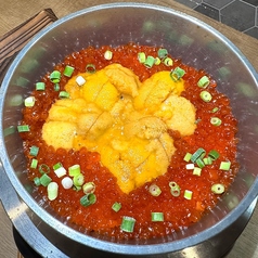 うにといくらの釜飯