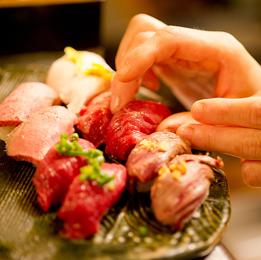 福島バル 肉寿司の雰囲気1