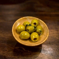 5秒で出る自家製オリーブのオイル漬け