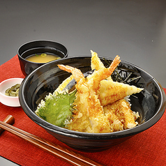 〈わたや特製〉穴子入り天丼