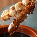 料理メニュー写真 「国産鶏」の串焼き