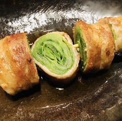 レタス豚巻き