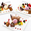 料理メニュー写真&nbsp;【秋限定ベルエアデザートプレート】「仙台勝山館」の元製菓長が手掛ける、く至福のスイーツ