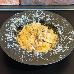 たっぷりキノコのポルチーニパスタ