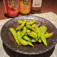 枝豆ペペロンチーノ