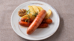 ソーセージの盛合せ